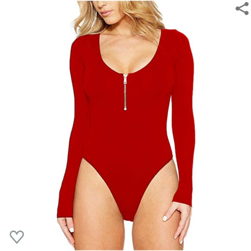 Red Bodysuit